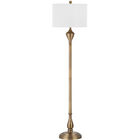 Xenia Single-Light Floor Lamp - Gold