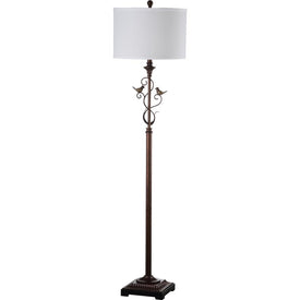 Birdsong Single-Light Floor Lamp - Oil-Rubbed Bronze