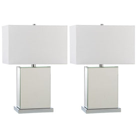 Dana Two-Light Table Lamps Set of 2 - Clear