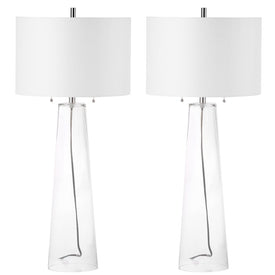 Myrtle Four-Light Table Lamps Set of 2 - Clear