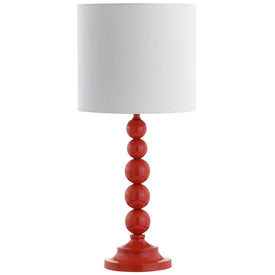 Almeria Single-Light Table Lamp - Orange