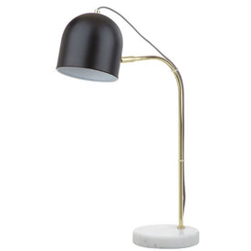 Drina Single-Light Table Lamp - Gold/Black