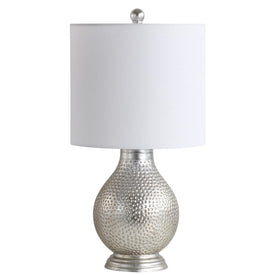 Teva Single-Light Table Lamp - Silver