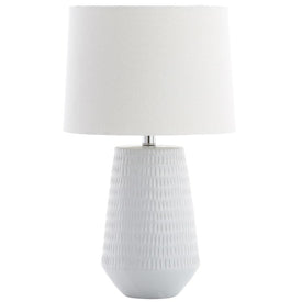 Stark Single-Light Table Lamp - White