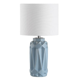Kelesie Single-Light Table Lamp - Light Blue