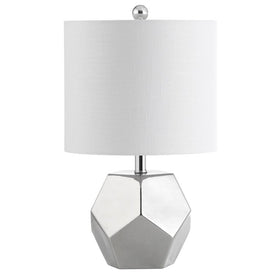 Hanton Single-Light Table Lamp - Plated Silver