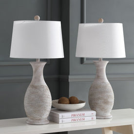 Bentlee Two-Light Table Lamps Set of 2 - Gray