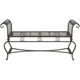 Brielle Bench - Rustic Brown