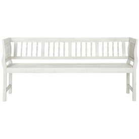 Brentwood Bench - Ash Gray/Beige