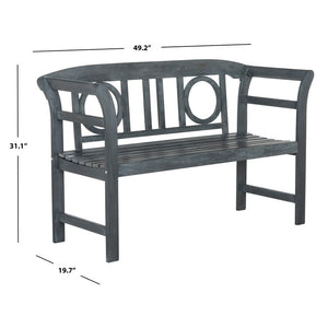 PAT6743B Outdoor/Patio Furniture/Outdoor Benches