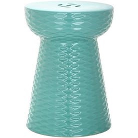 Daphne Garden Stool - Light Blue