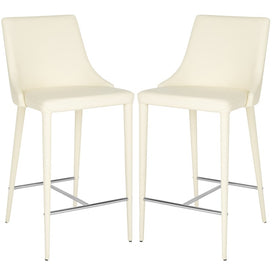 Summerset Counter Stool - Buttercream/Chrome