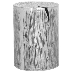 Forrest Metal Table Stool - Silver