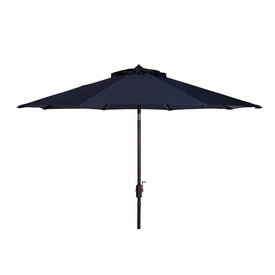 UV-Resistant Ortega 9 Ft Auto Tilt Crank Umbrella - Navy
