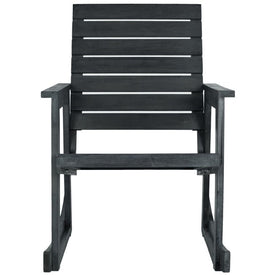 Alexei Rocking Chair - Dark Slate Gray