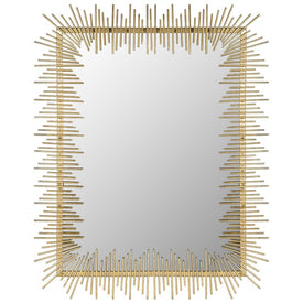 Sunray Wall Mirror - Antique Gold