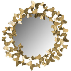 Ruthie Butterfly Wall Mirror - Gold