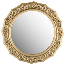 Gossamer Lace Wall Mirror - Gold