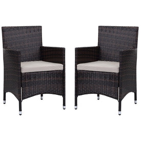 Kendrick Chairs Set of 2 - Brown/Sand
