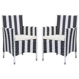 Kendrick Chairs Set of 2 - Black/White