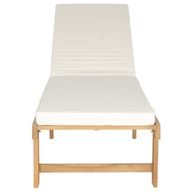 Inglewood Chaise Lounge Chair - Natural/Beige