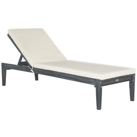 Arcata Sunlounger - Ash Gray/Beige