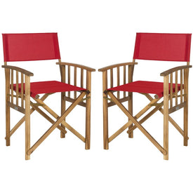Laguna Director Chairs Set of 2 - Natural