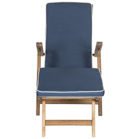Palmdale Lounge Chair - Natural/Navy