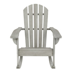 Brizio Adirondack Rocking Chair - Gray Wash