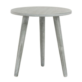 Orion Round Accent Table - Slate/Gray