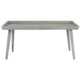 Nonie Coffee Table with Tray Top - Slate Gray