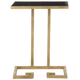 Murphy Accent Table - Gold/Black