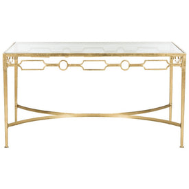 Lura Retro Coffee Table - Gold