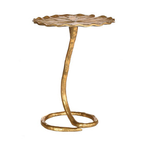 Justina Side Table - Gold