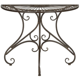 Annalise Accent Table - Rustic Brown