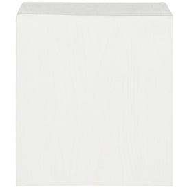 Cube Indoor/Outdoor Modern Concrete Accent Table - Ivory