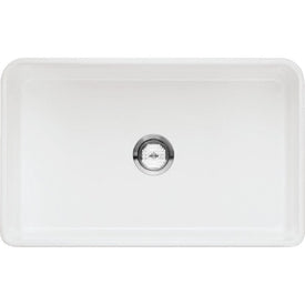 Kitchen Sink Cerana ii 30 x 19-1/5 x 9-1/4 Inch Single Bowl Apron Front White - OPEN BOX