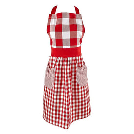 DII Red/White Gingham Apron