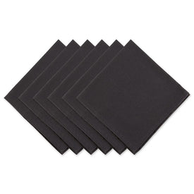DII Mineral Solid 20" x 20" Napkins Set of 6