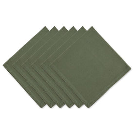 DII Artichoke Green Solid 20" wide x 20" Napkins Set of 6