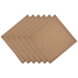 DII Stone Solid 20" x 20" Napkins Set of 6