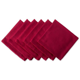 DII Variegated Tango Red 20" x 20" Napkins Set of 6