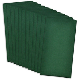 DII Dark Green Buffet 18" x 18" Napkins Set of 12