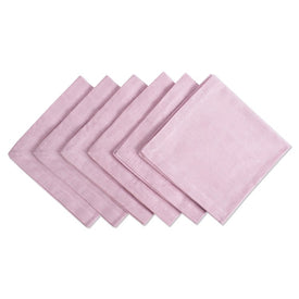 DII Rose Solid Chambray 20" x 20" Napkins Set of 6