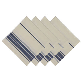 DII Farm Fresh Stripe 18" x 18" Napkins Set of 4