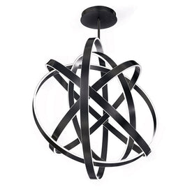 Kinetic Single-Light 60" LED Articulating Chandelier 3500K