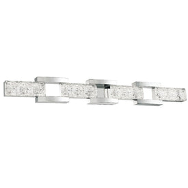 Sofia Three-Light 41" LED Bathroom Vanity/ Wall-Mount Lighting Fixture 3500K