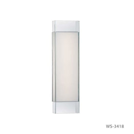 Cloud Single-Light 18" LED Bathroom Vanity/Wall-Mount Lighting Fixture 3000K