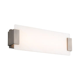 Quarry Single-Light 18" LED Natural Alabaster Wall Sconce 3000K
