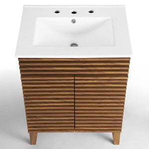 EEI-3860-WAL-WHI Bathroom/Vanities/Single Vanity Cabinets with Tops